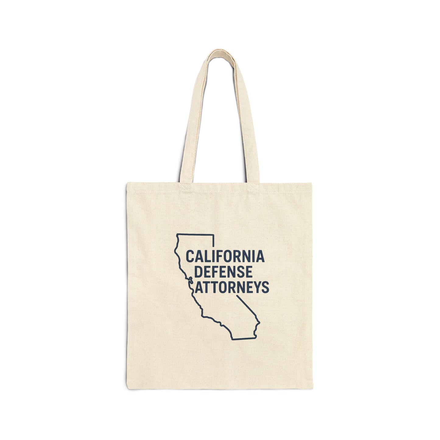 California Defense Attorney Cotton Canvas Tote Bag Perfect for Beach Days, Attorneys Gifts, Eco-Friendly Shopping, and Everyday Use